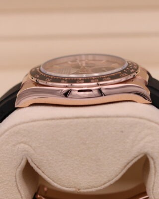 Superclone Rolex Daytona Sundust Dial in Everose Gold 126515LN Profile Shot