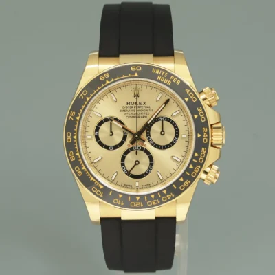 Superclone Rolex Daytona Golden Dial 126518LN Perspective View