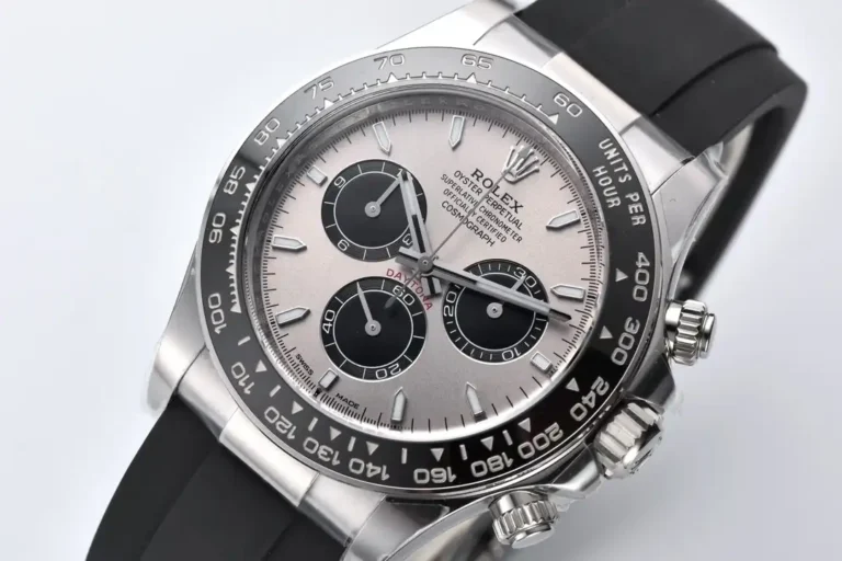 Superclone Rolex Daytona Sunburst Dial "Ghost" 126519LN Close-Up Focus