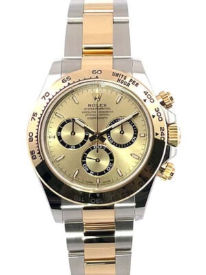 Superclone Rolex Daytona Champagne Dial 126503 Perspective View