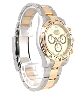 Superclone Rolex Daytona Champagne Dial 126503 Close-Up Focus