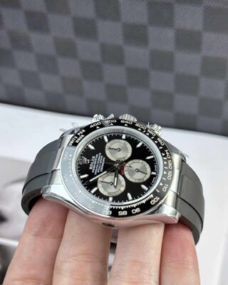 Superclone Rolex Daytona black Dial 126519LN Angle Detail