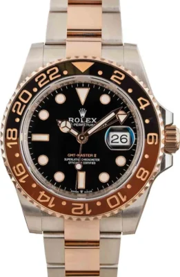 Replica Rolex GMT-Master Black Dial 126711CHNR Root Beer