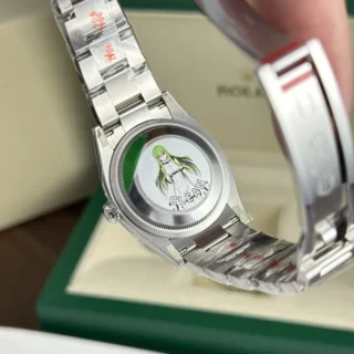 Replica Rolex Oyster Perpetual Turquoise Dial Oyster Bracelet