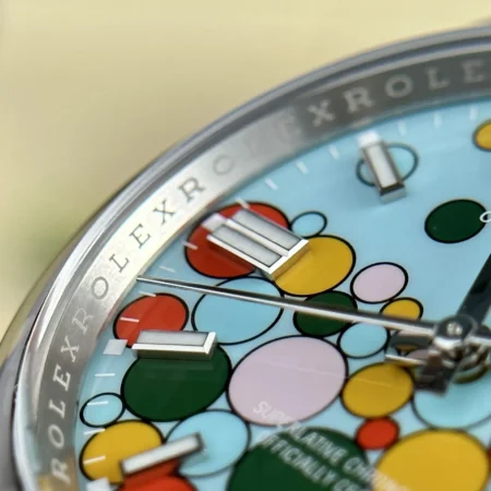 Replica Rolex Oyster Perpetual Turquoise Dial Oyster Bracelet