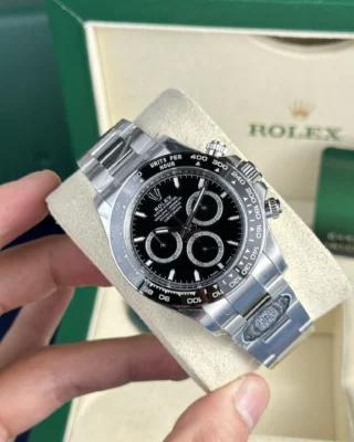 Replica Rolex Godzilla Black Dial Steel Case Oyster Bracelet