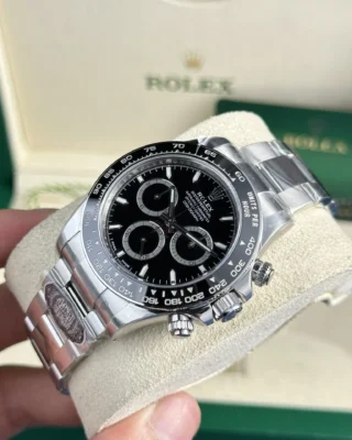 Replica Rolex Godzilla Black Dial Steel Case Oyster Bracelet