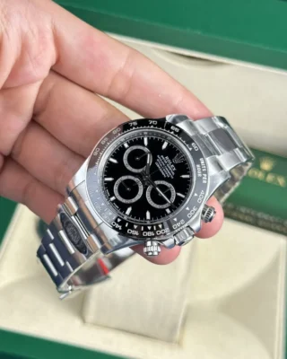 Replica Rolex Godzilla Black Dial Steel Case Oyster Bracelet