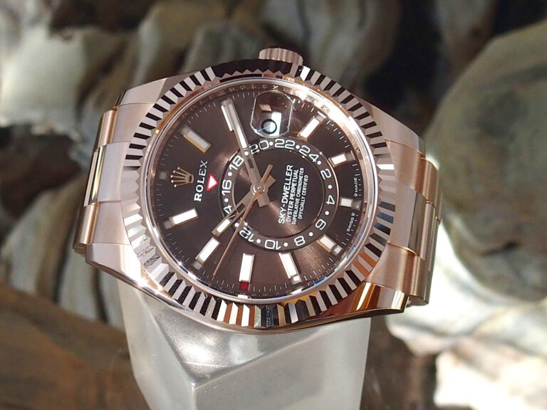 Superclone Rolex Sky-Dweller Chocolate Dial 336935 Feature Highlight