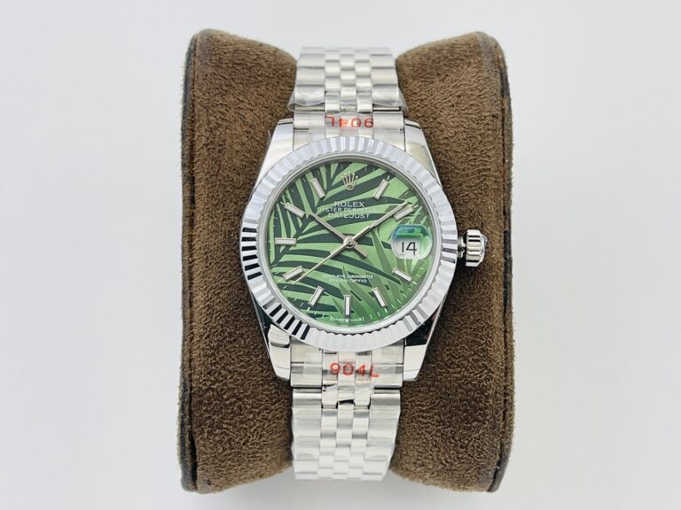 Replica Rolex Datejust Palm Motif Dial 126234-0047 Perspective View