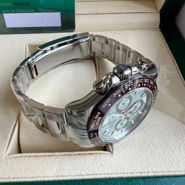 Superclone Rolex Daytona Ice blue Dial 116506 "Platona" Design Element