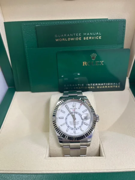 Superclone Rolex Sky-Dweller 42 mm Intense white Dial 336934 - Image 3