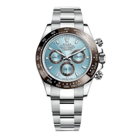 Superclone Rolex Daytona 40 mm Ice blue Dial 126506 "Platona"