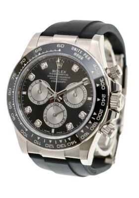 Superclone Rolex Daytona Bright black Dial 126519LN Perspective View