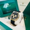 Rolex Cosmograph Daytona 40mm 18K Yellow Gold Black Dial Oysterflex 126518LN