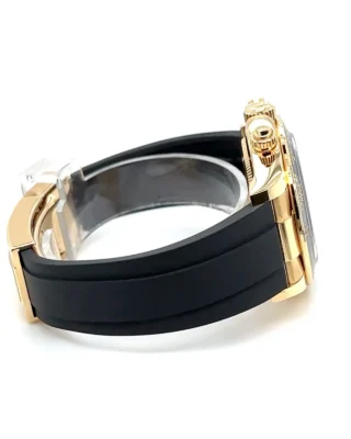 Superclone Rolex Daytona Intense black Dial 126518LN Close-Up Focus