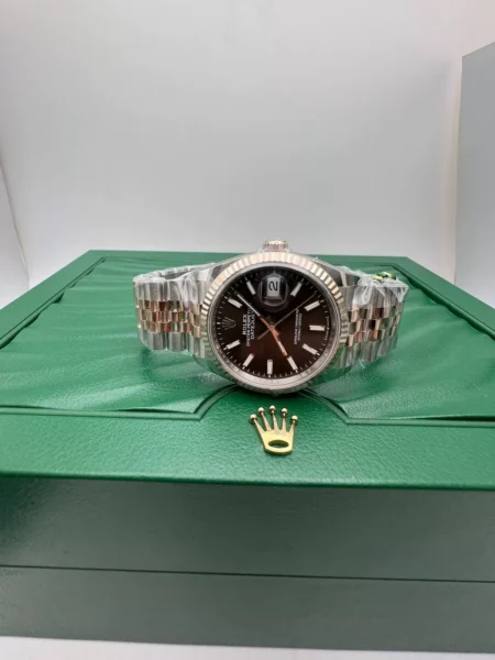 Superclone Rolex Datejust 36 mm Chocolate Dial 126231 - Image 6