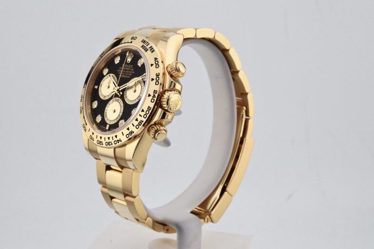Superclone Rolex Daytona Bright black Dial 126508 Profile Shot