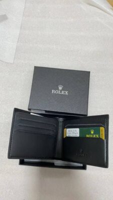 Replica Rolex Wallet Close-Up Focus