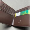 Rolex coffee wallet opened