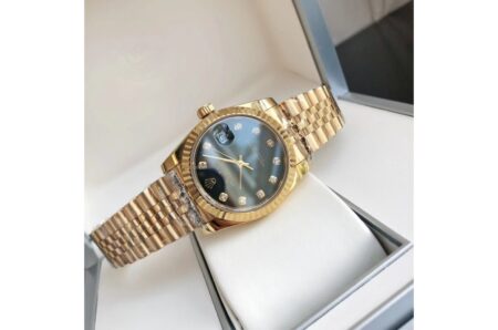 Rolex Datejust 36/28mm RG/RG Jub Black/Dial 5