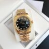 Rolex Datejust 36/28mm RG/RG Jub Black/Dial 6