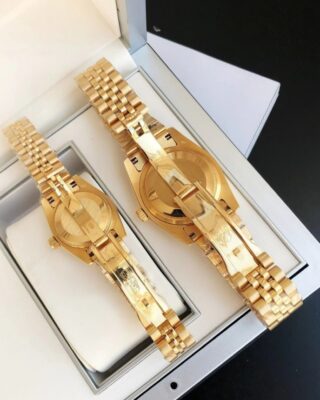 Replica Rolex Datejust RG/RG Jub Black/Dial Feature Highlight