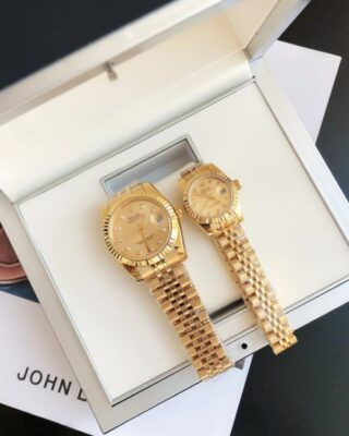 Replica Rolex Datejust RG/RG Jub Gold/Dial Profile Shot