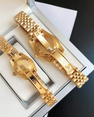 Replica Rolex Datejust RG/RG Jub Gold/Dial Feature Highlight