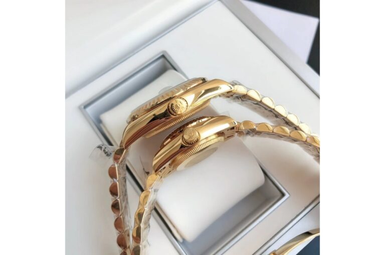 Replica Rolex Datejust RG/RG Jub Gold/Dial Style Perspective