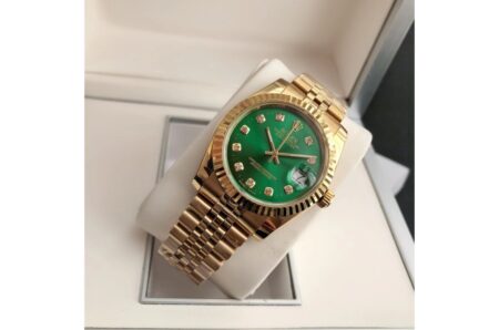 Rolex Datejust 36/28mm RG/RG Jub Green/Dial 4