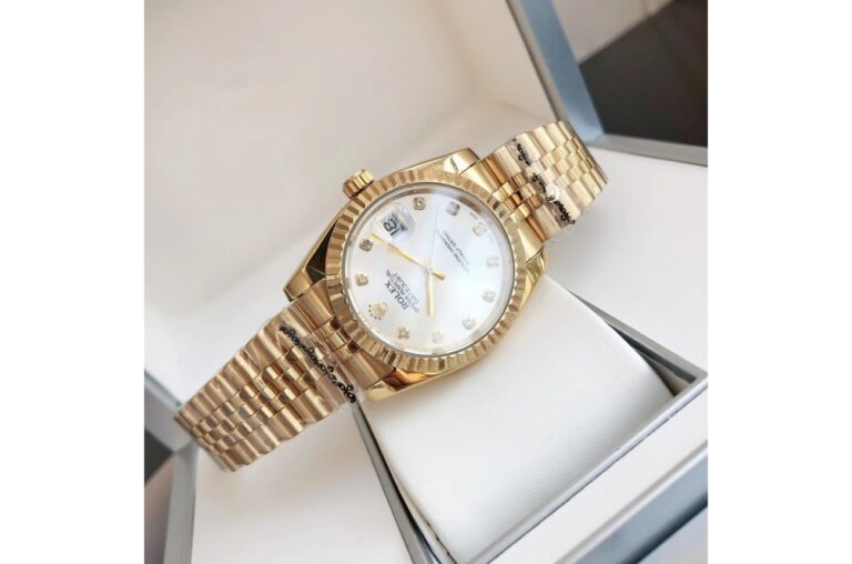 Replica Rolex Datejust RG/RG Jub Sliver/Dial Design Element