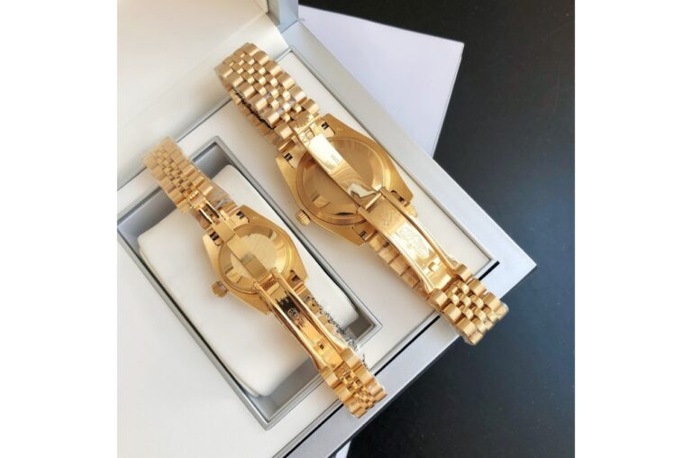 Replica Rolex Datejust RG/RG Jub Sliver/Dial Profile Shot