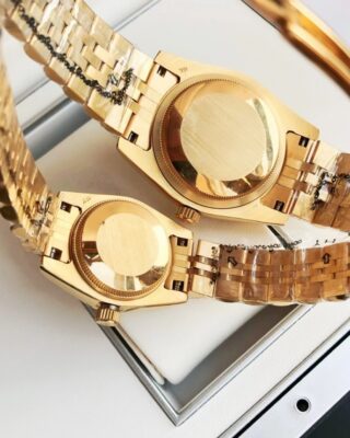 Replica Rolex Datejust RG/RG Jub Sliver/Dial Alternate Angle