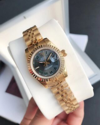 Replica Rolex Datejust RG/RG Jubilee Bracelet Design Element