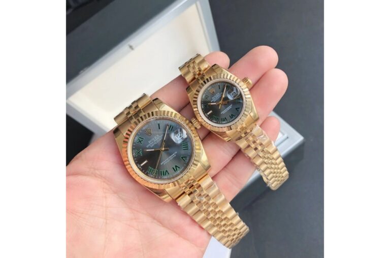 Replica Rolex Datejust RG/RG Jubilee Bracelet