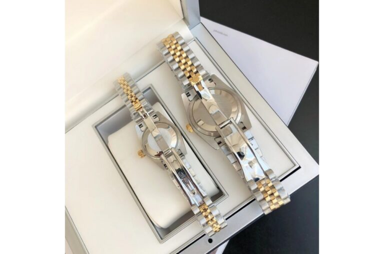 Replica Rolex Datejust RG/SS Jub Black/Dia Feature Highlight