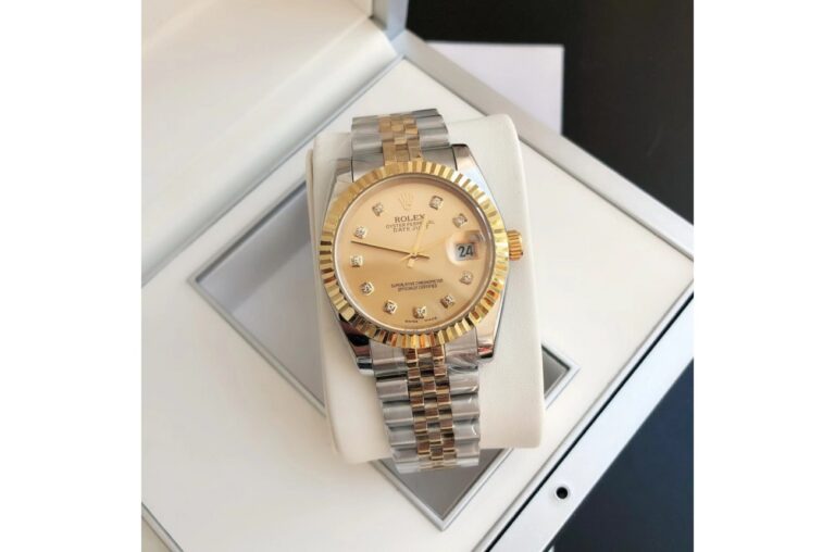 Replica Rolex Datejust RG/SS Jub Gold/Dial Design Element