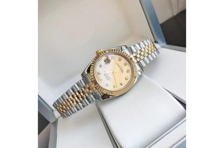 Replica Rolex Datejust RG/SS Jub Gold/Dial Feature Highlight