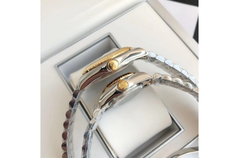 Replica Rolex Datejust RG/SS Jub Gold/Dial Style Perspective