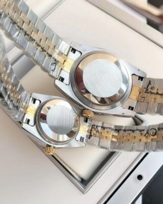 Replica Rolex Datejust RG/SS Jub Gold/Dial Alternate Angle