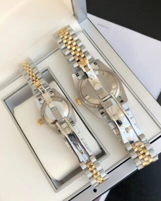 Replica Rolex Datejust RG/SS Jub Sliver/Dia Feature Highlight