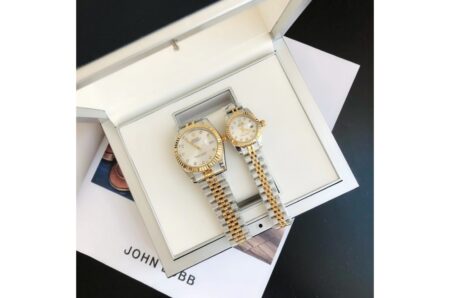 Rolex Datejust 36/28mm RG/SS Jub Sliver/Dia 9