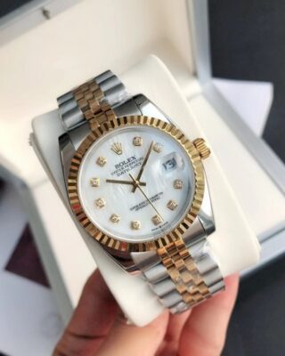 Rolex Datejust 36/28mm RG/SS Jub White/Dial 2