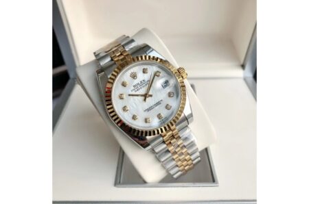 Rolex Datejust 36/28mm RG/SS Jub White/Dial 4