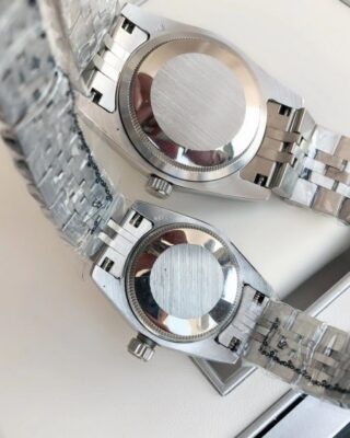 Replica Rolex Datejust SS/SS Jub Black/Dial Feature Highlight