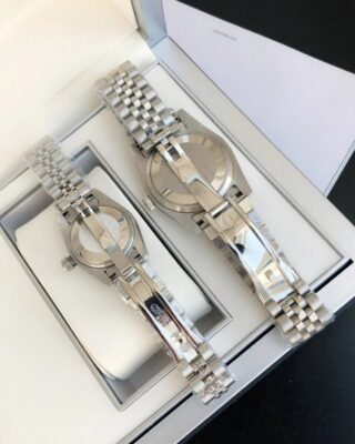 Replica Rolex Datejust SS/SS Jub Black/Dial Style Perspective