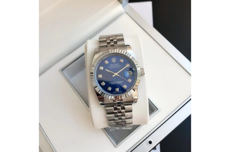 Replica Rolex Datejust SS/SS Jub Blue/Dial Design Element