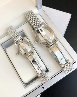 Replica Rolex Datejust SS/SS Jub Blue/Dial Profile Shot