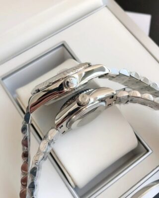 Replica Rolex Datejust SS/SS Jub Blue/Dial Feature Highlight